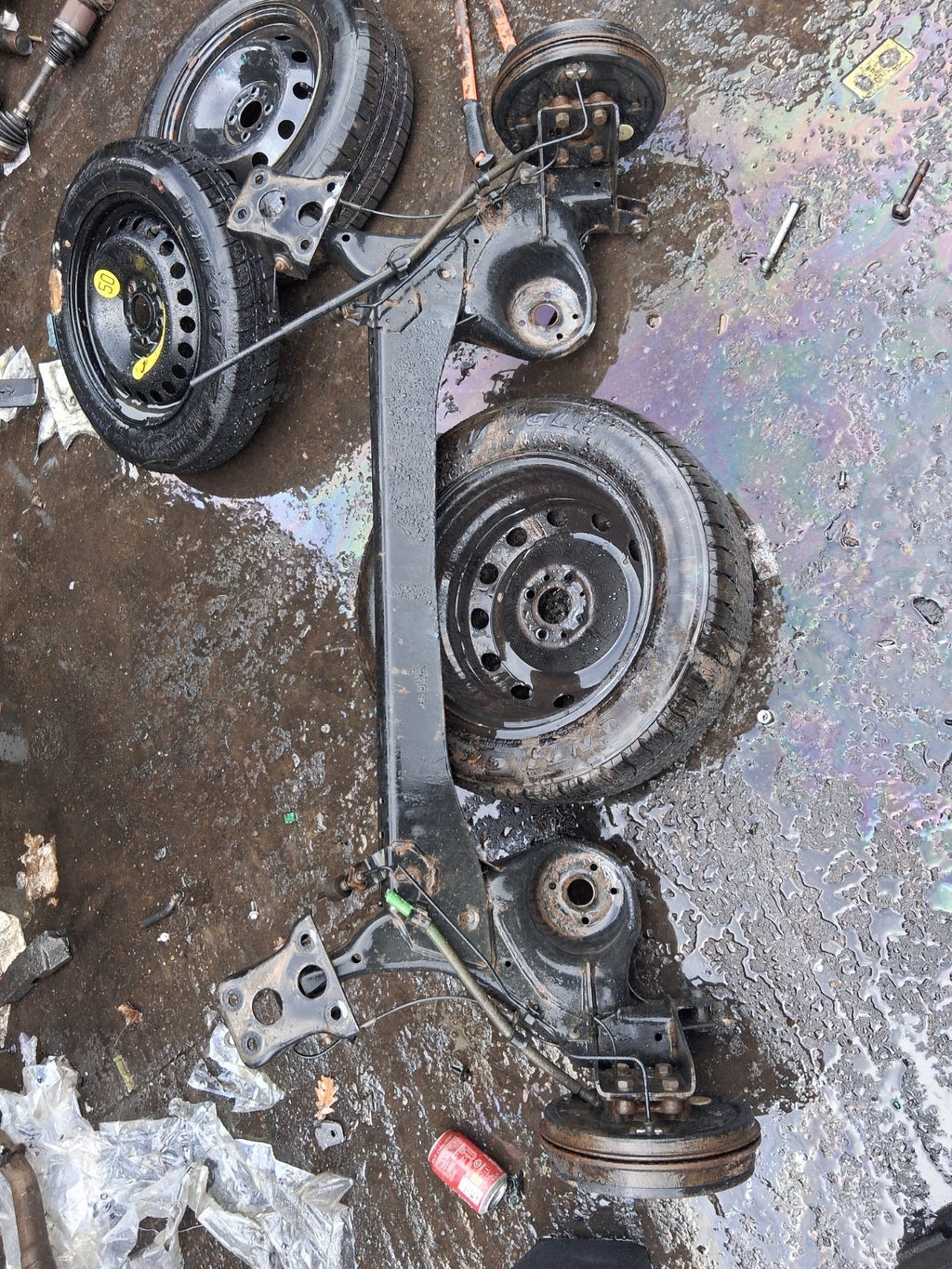 2021 FIAT FIORINO MK3 COMPLETE REAR AXLE