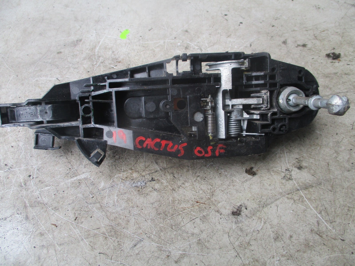 2019 CITROEN CACTUS OSF DRIVER SIDE FRONT EXTERIOR DOOR HANDLE GREY