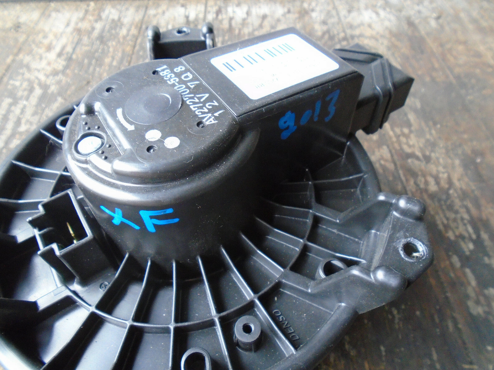 JAGUAR XF FACELIFT 2013 HEATER BLOWER MOTOR FAN UNIT