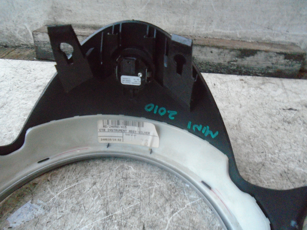 MINI COOPER 2010 R56 DASHBOARD SPEEDO CLUSTER SURROUND TRIM