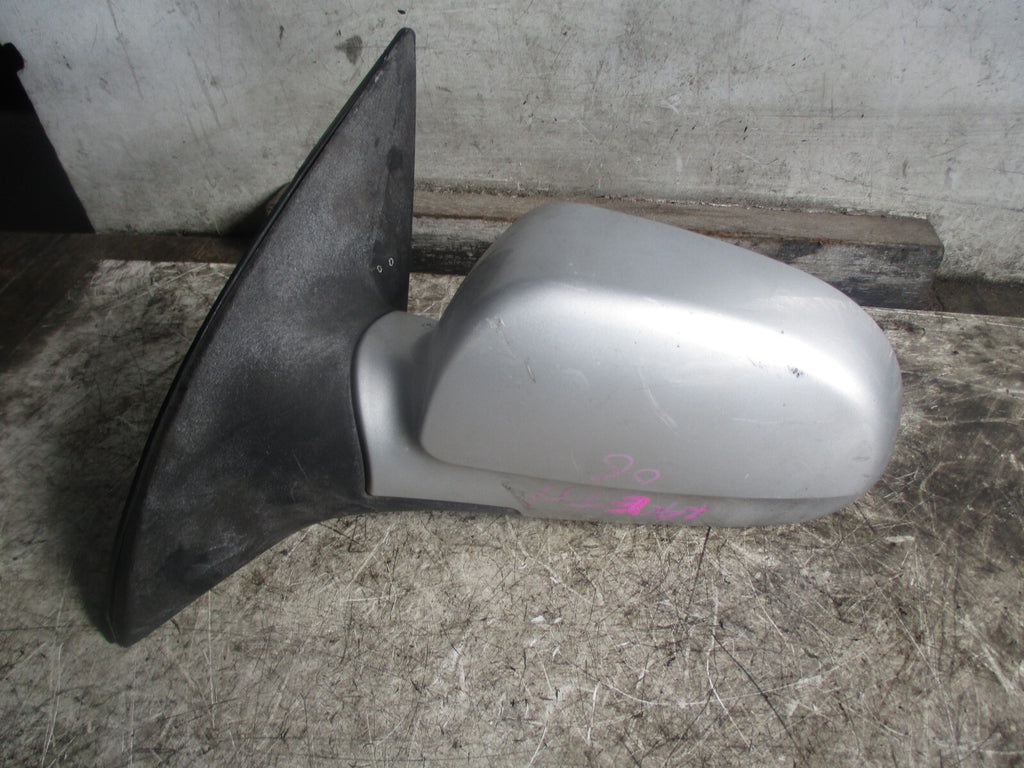 CHEVROLET LACETTI 2006 MK1 NSF PASSENGER SIDE FRONT WING MIRROR GREY