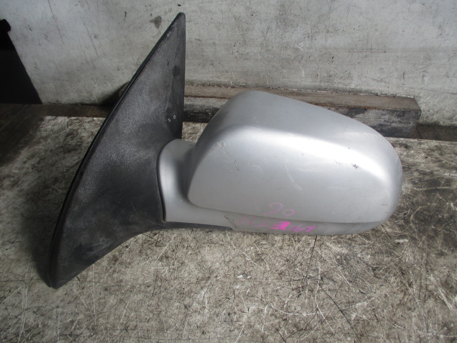 CHEVROLET LACETTI 2006 MK1 NSF PASSENGER SIDE FRONT WING MIRROR GREY