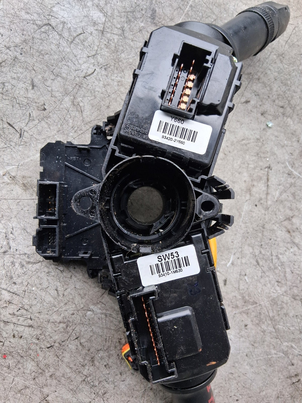 KIA SPORTAGE MK3 2012 WIPER INDICATOR STALK SWITCH SQUIB