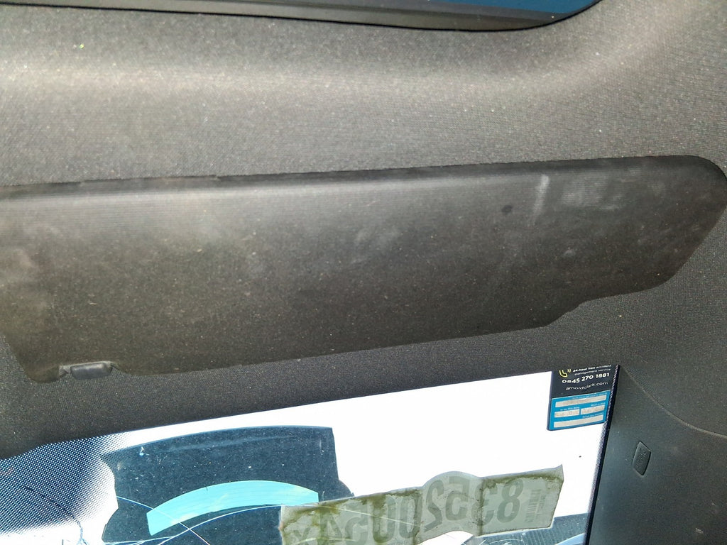 2014 VW VOLKSWAGEN SCIROCCO MK3 OSF DRIVER SIDE FRONT RIGHT SUN VISOR SHADE