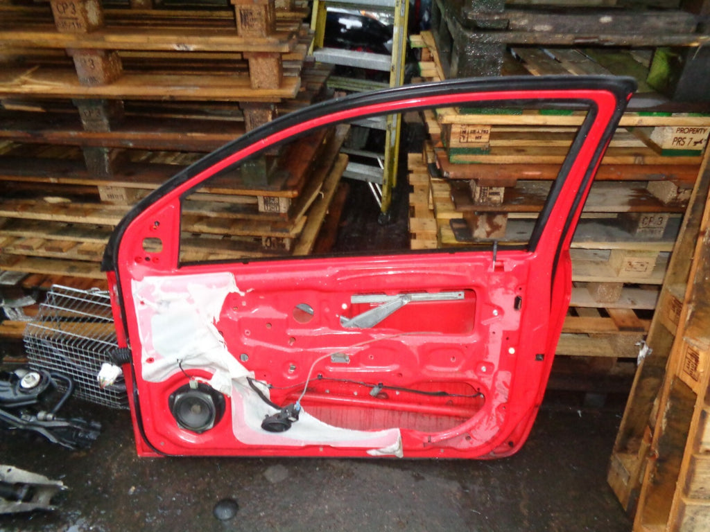 HONDA CIVIC 2004 3 DOOR MK7 OS DRIVER SIDE DOOR RED