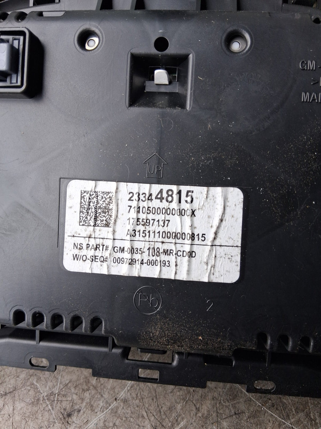 2015 VAUXHALL INSIGNIA SPEEDOMETER INSTRUMENT CLUSTER GAUGE 1335515X
