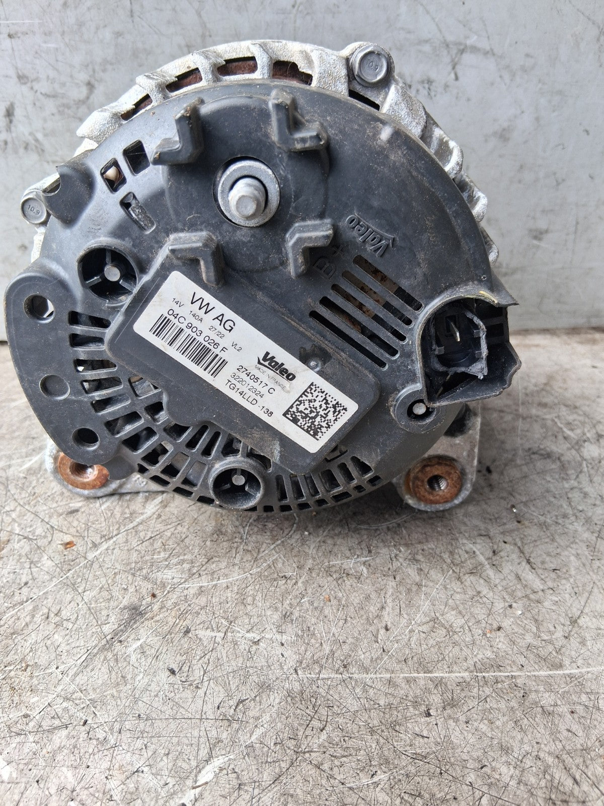 2021 VOLKSWAGEN UP CITIGO 1.0 PETROL ALTERNATOR 04C903026F