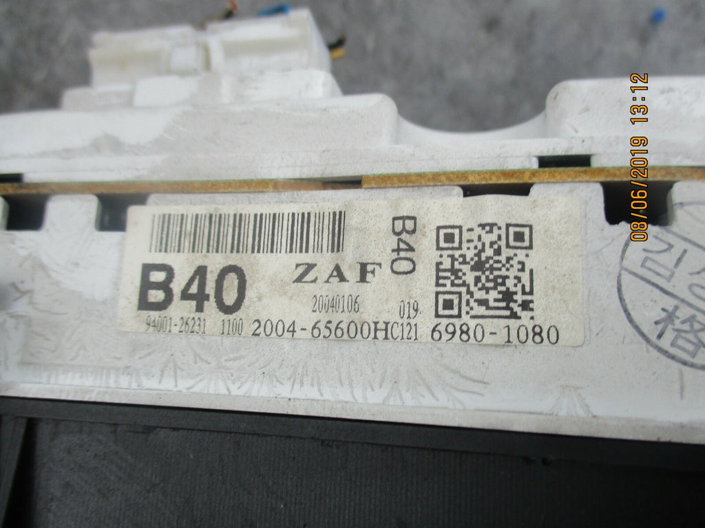 HYUNDAI SANTA FE MK1 2.0 CRDI CLOCKS SPEEDO INSTRUMENT CLUSTER 9400126231