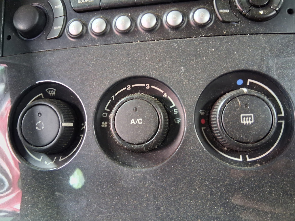 2012 PEUGEOT 3008 MK1 AC HEATER CLIMATE CONTROL SWITCH PANEL