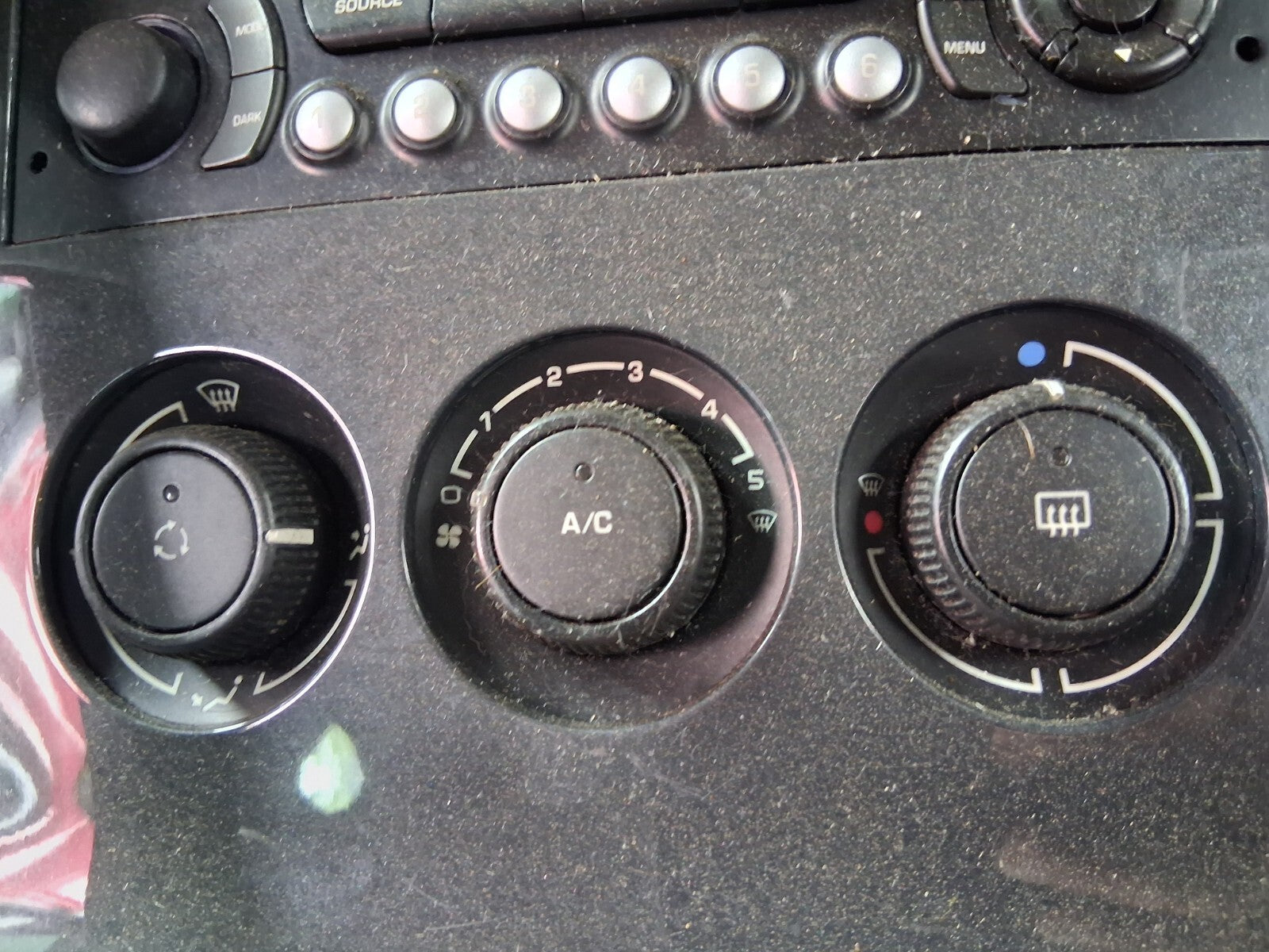 2012 PEUGEOT 3008 MK1 AC HEATER CLIMATE CONTROL SWITCH PANEL