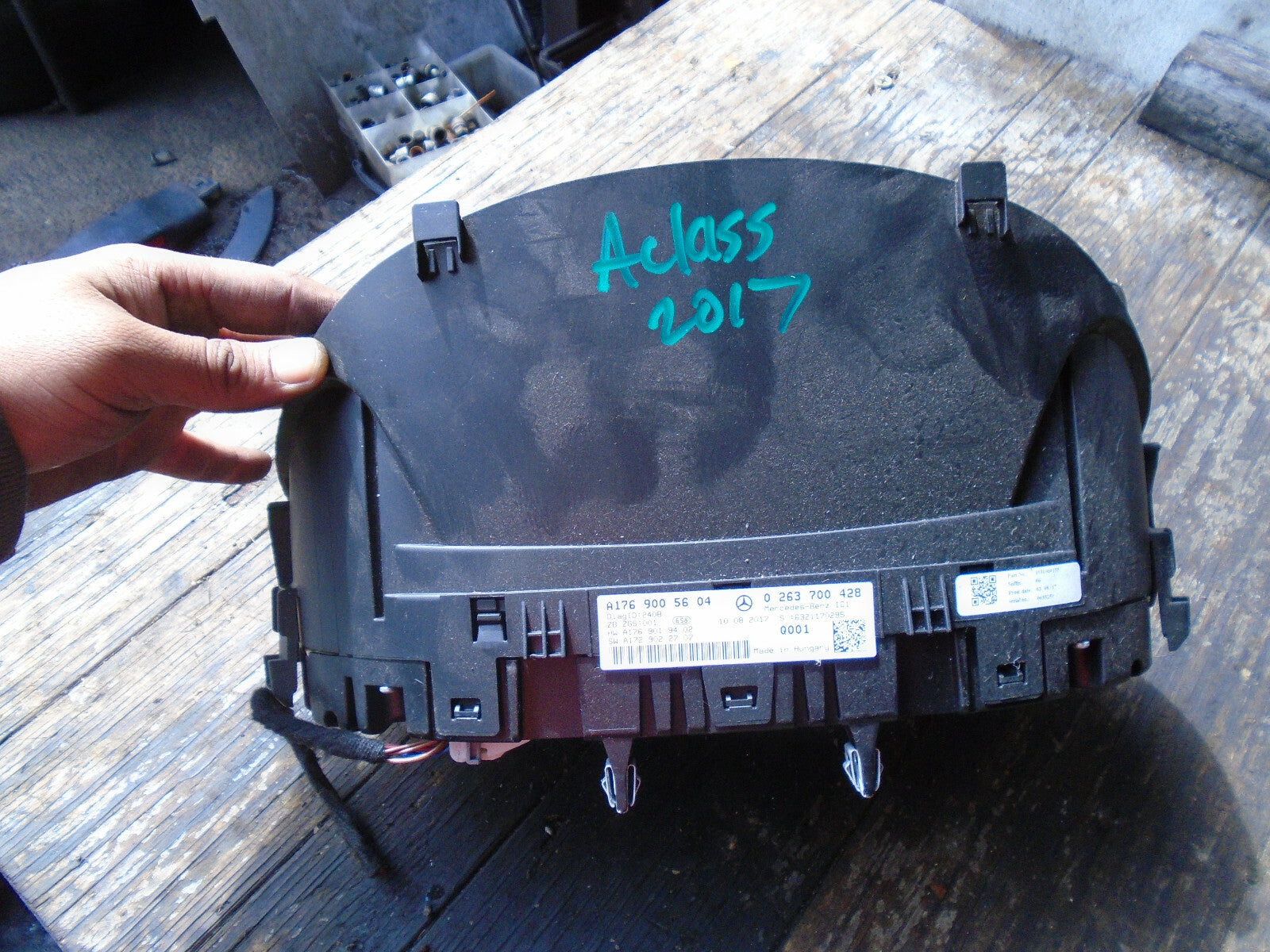 2018 MERCEDES A CLASS W176 2.1 DIESEL SPEEDOMETER INSTRUMENT CLUSTER A1769005604