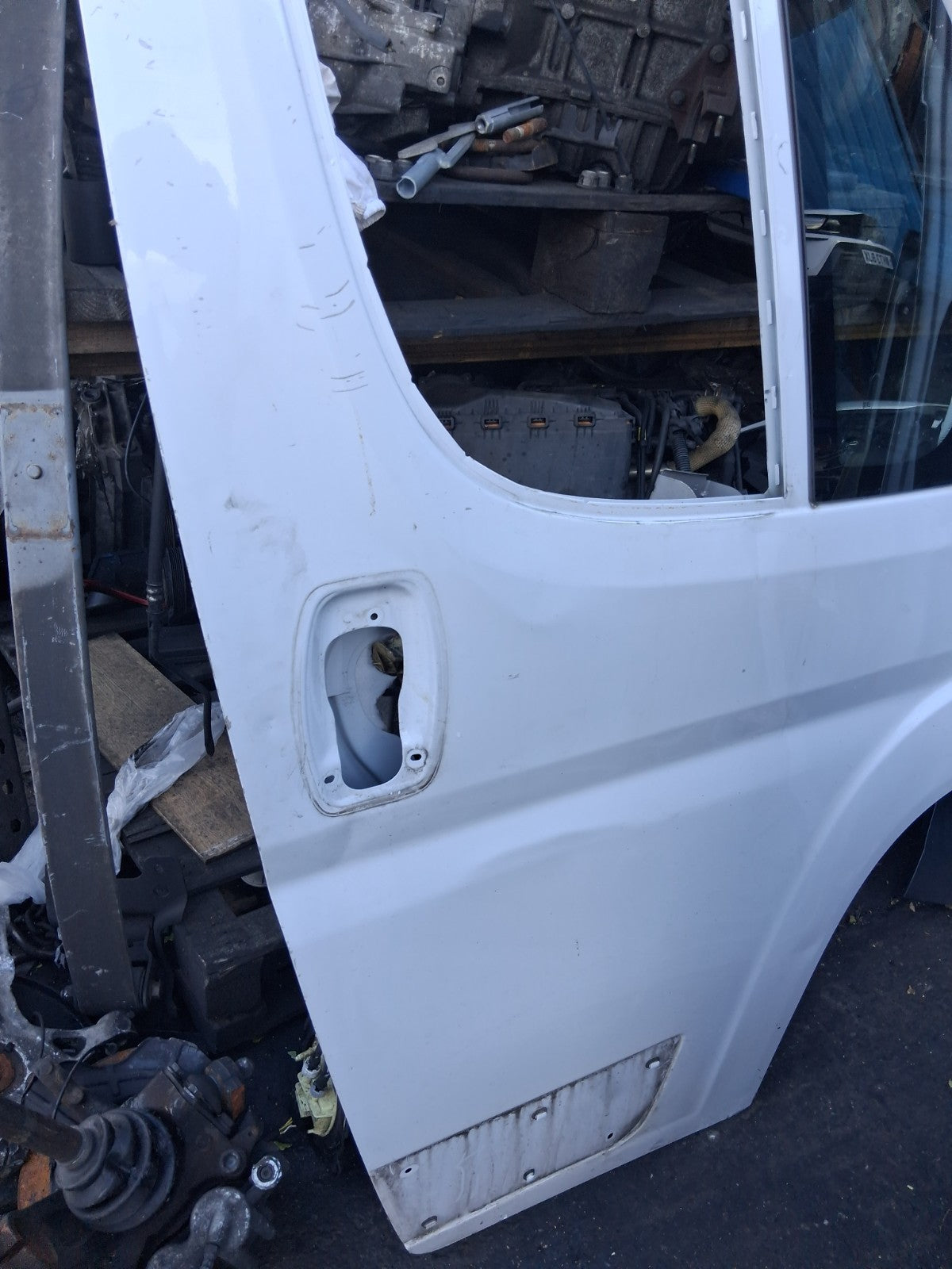 2023 VAUXHALL MOVANO C MK3 OSF DRIVER SIDE FRONT RIGHT BARE DOOR WHITE