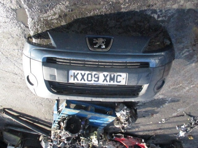 PEUGEOT PARTNER MK2 2009 FRONT COMPLETE BUMPER BLUE