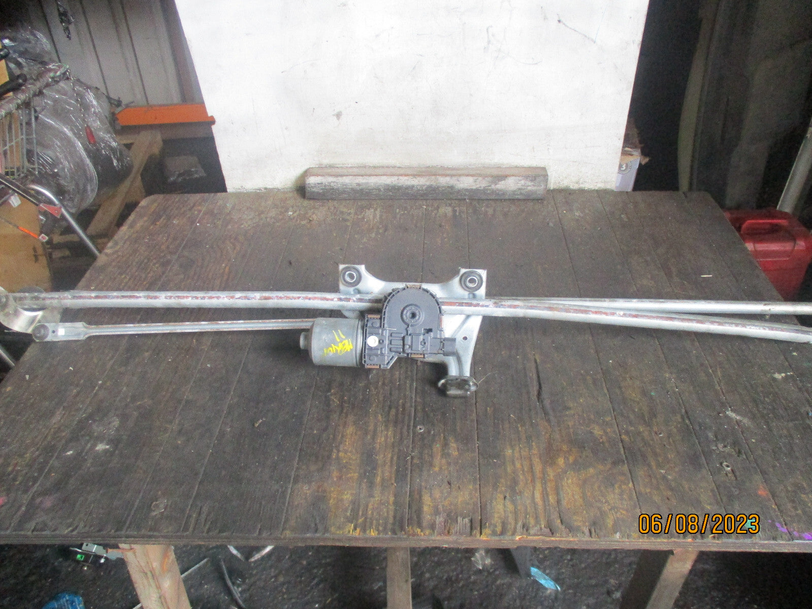 VAUXHALL MERIVA 2014 FRONT WINDOW WIPER MOTOR & LINKAGE 3397021104