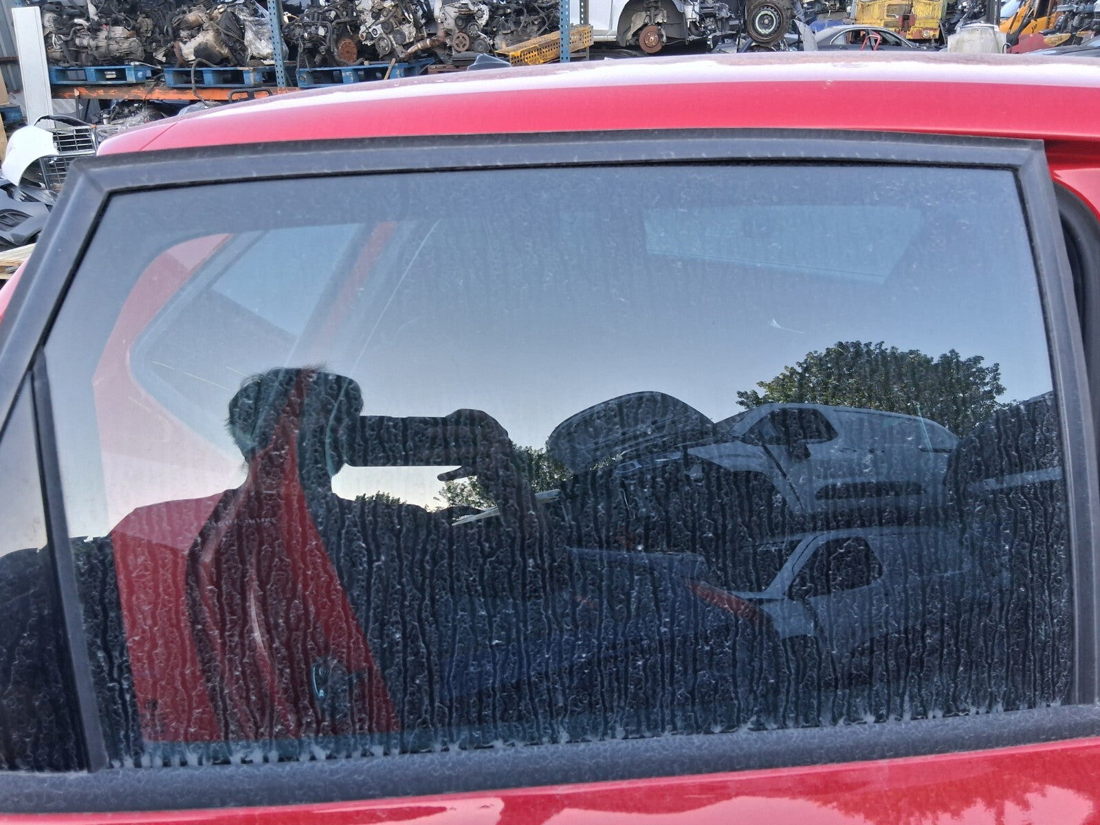2017 VW VOLKSWAGEN POLO MK5 OSR DRIVER SIDE REAR RIGHT WINDOW GLASS