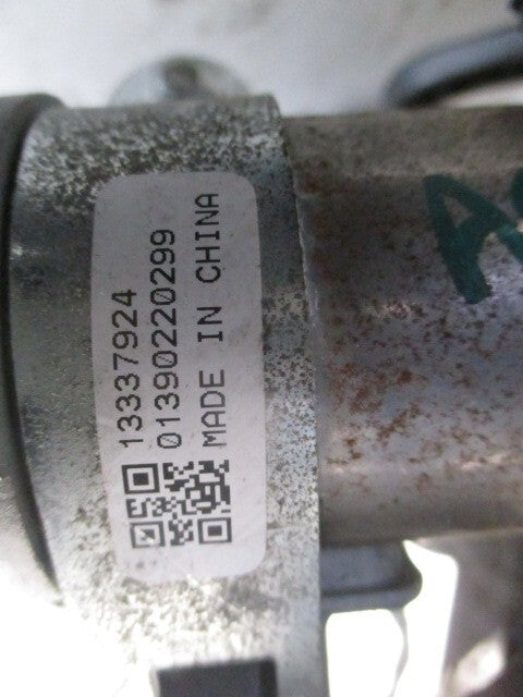 2015 VAUXHALL ASTRA J STEERING COLUMN & IGNITION BARREL 13337924
