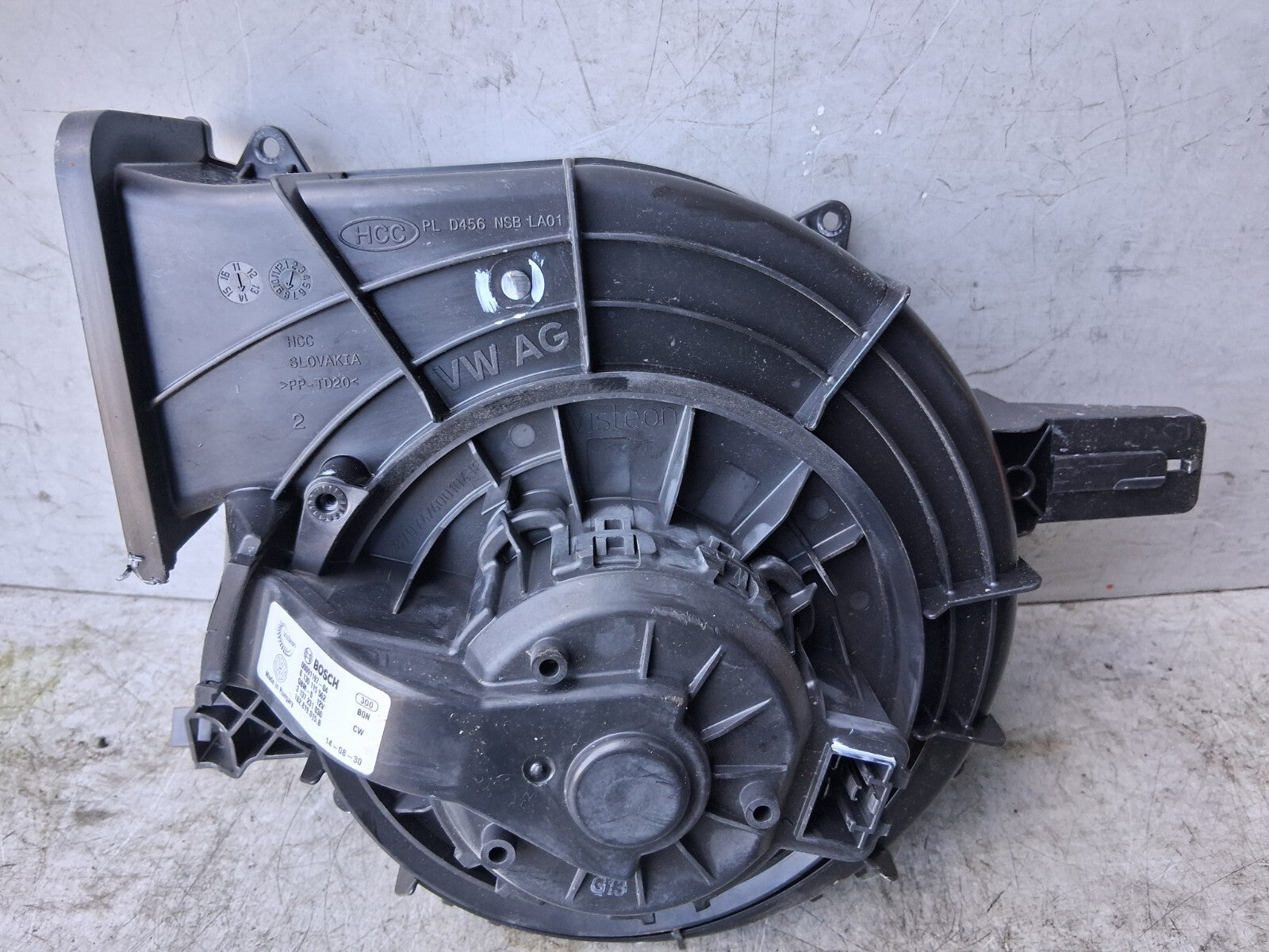 2014 VW VOLKSWAGEN UP 5 DOOR 1.0 PETROL HEATER BLOWER MOTOR FAN 0009119704