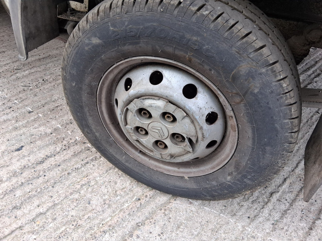 2014 CITROEN RELAY MK3 15 INCH STEEL WHEEL WITH TYRE 215/70R15C