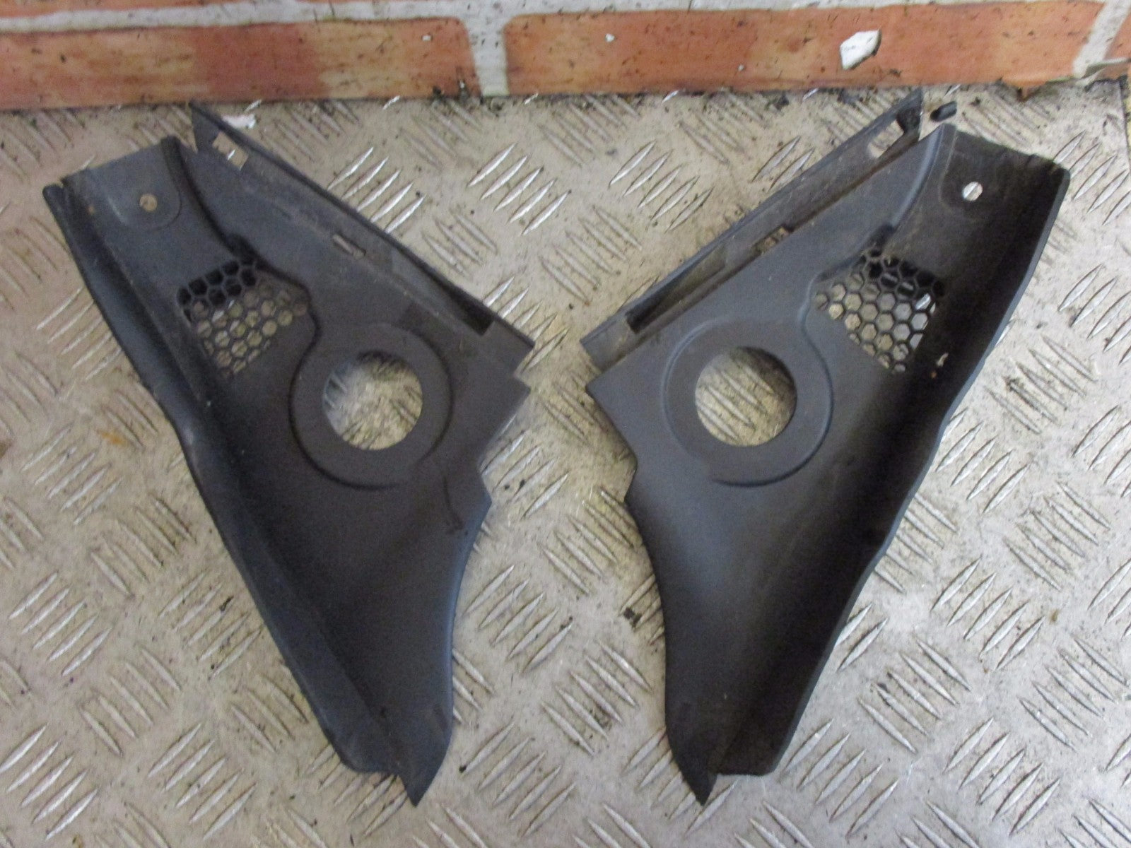 VAUXHALL ASTRA J MK6 2014 2X PAIR DRIVER PASSENGER SCUTTLE PANEL PLASTIC TRIMS