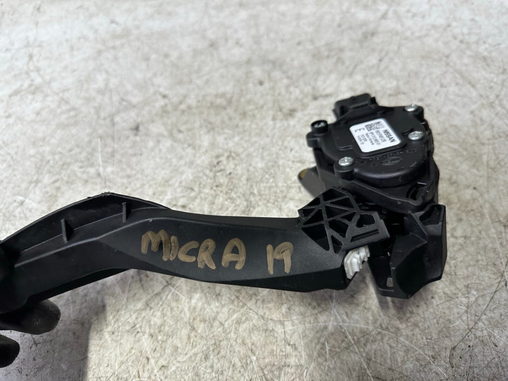 2019 NISSAN MICRA K14 THROTTLE ACCELERATOR PEDAL 18002 5FA0B