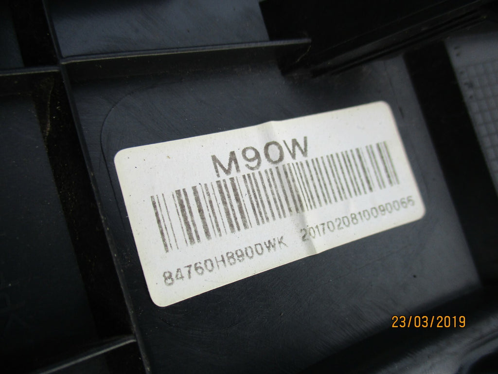 KIA RIO YB (MK4) GLOVE BOX COMPARTMENT & CLIMATE CONTROLS 84760H8900 84510H8900