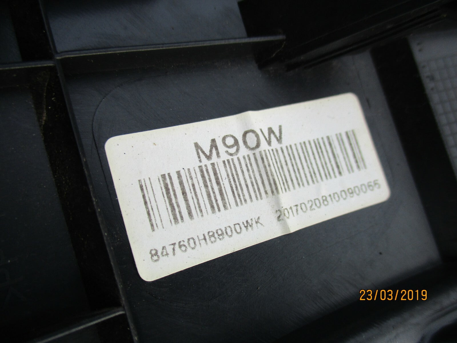 KIA RIO YB (MK4) GLOVE BOX COMPARTMENT & CLIMATE CONTROLS 84760H8900 84510H8900