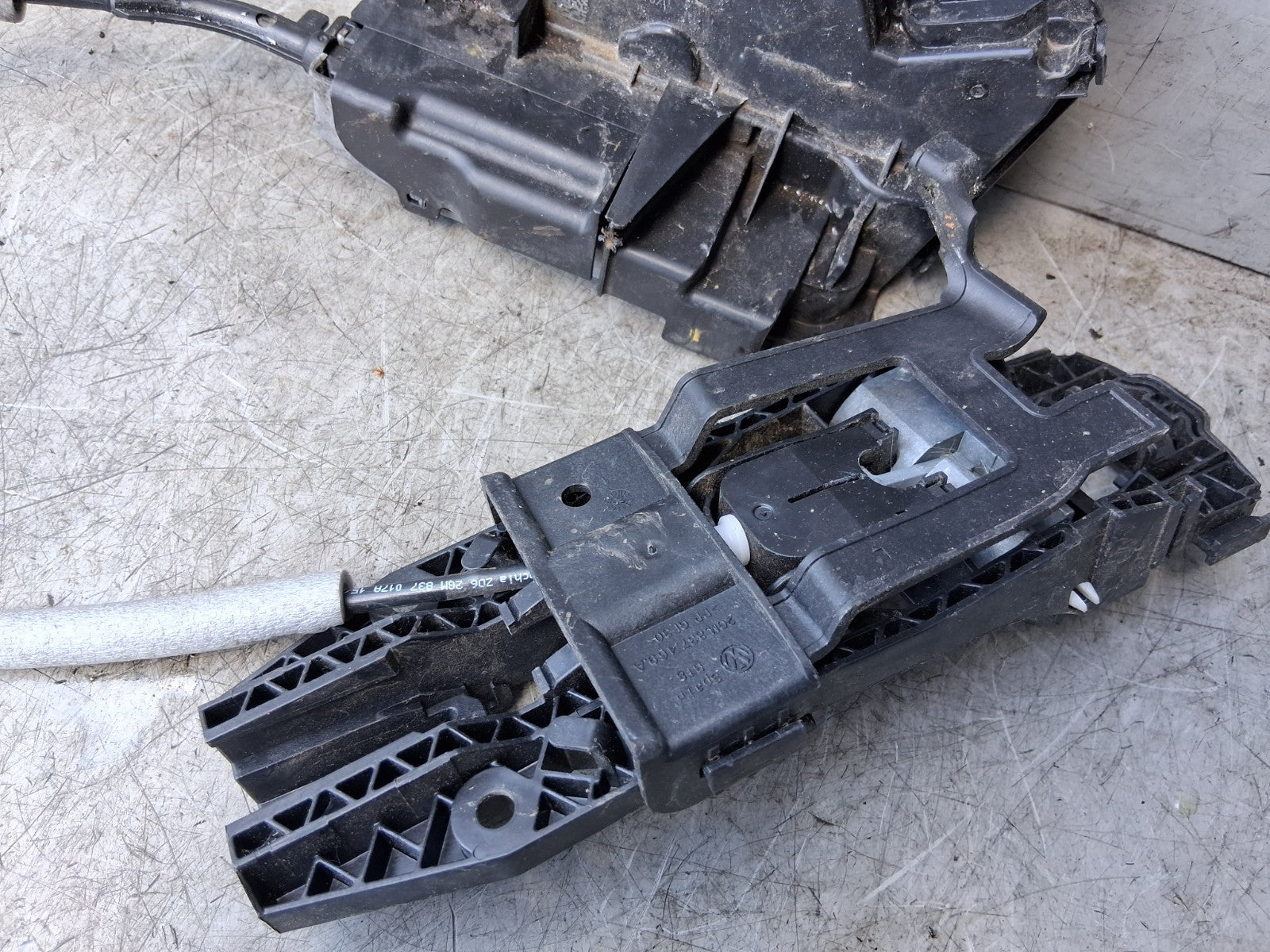 VW VOLKSWAGEN T CROSS 2023 NSF PASSENGER SIDE DOOR LOCK MECHANISM C5D5TC837015