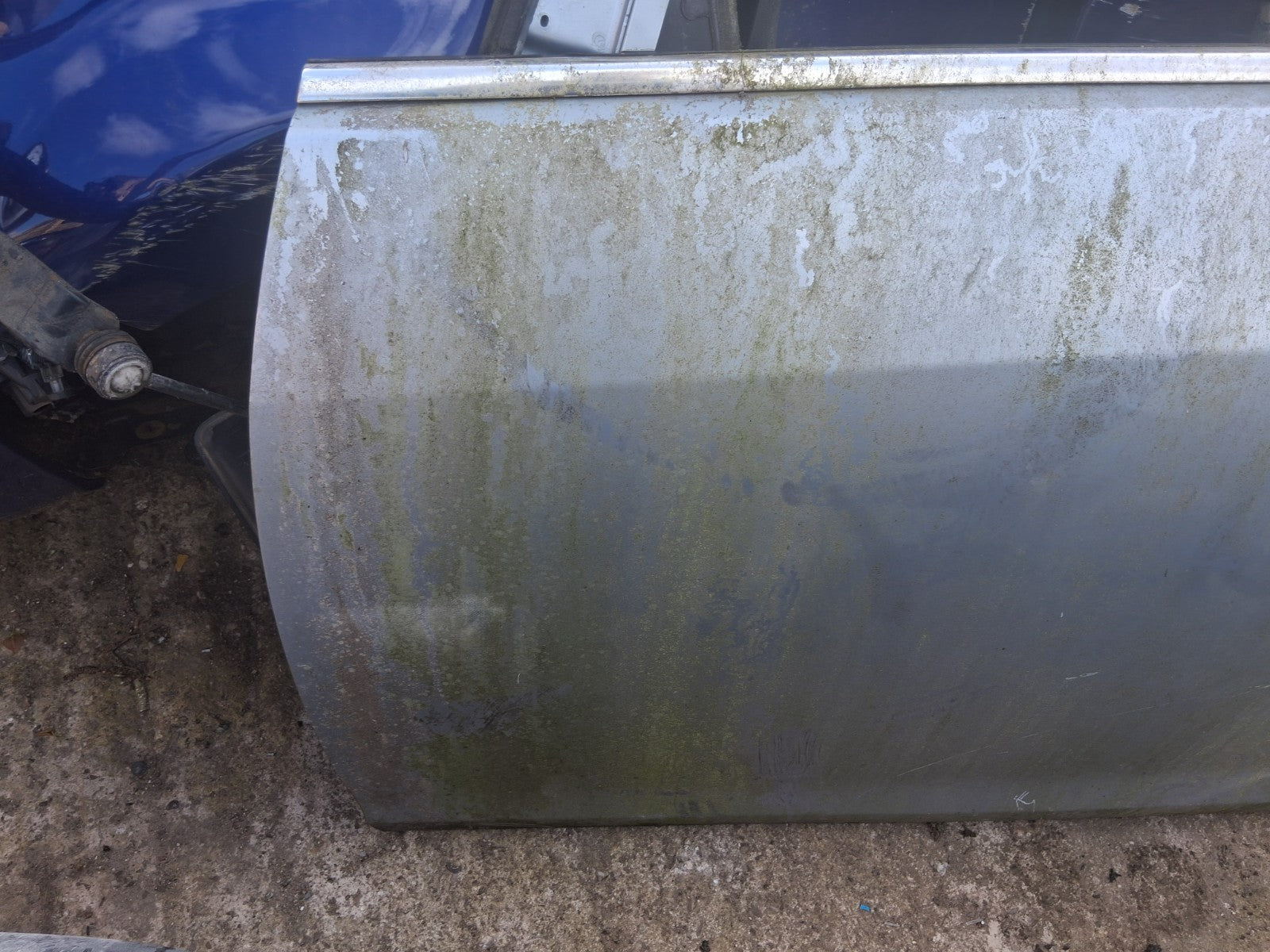2012 VAUXHALL ASTRA J NSF PASSENGER SIDE FRONT BARE DOOR SHELL BLUE