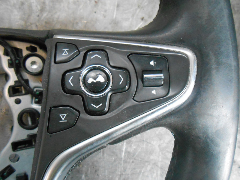 VAUXHALL INSIGNIA A (MK1) FACELIFT 2014 LEATHER MULTIFUNCTION STEERING WHEEL
