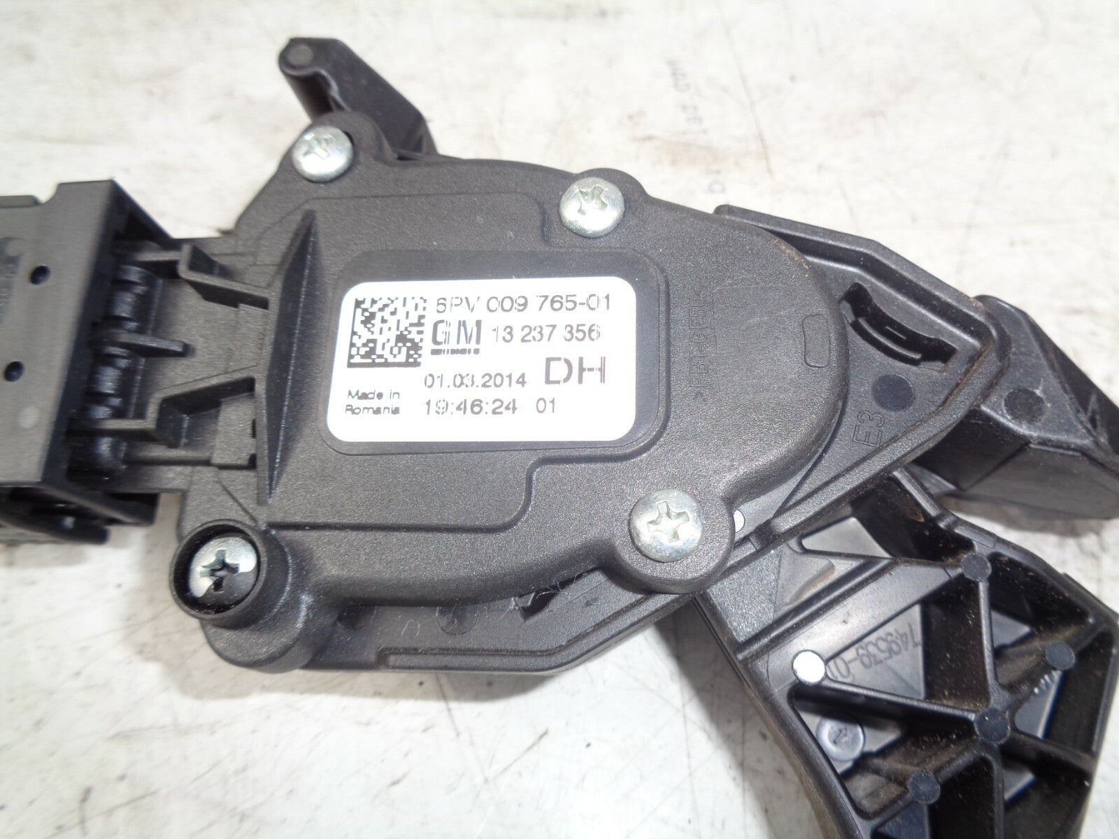 VAUXHALL INSIGNIA 2014 MK1 2.0 CDTI THROTTLE PEDAL 13237356