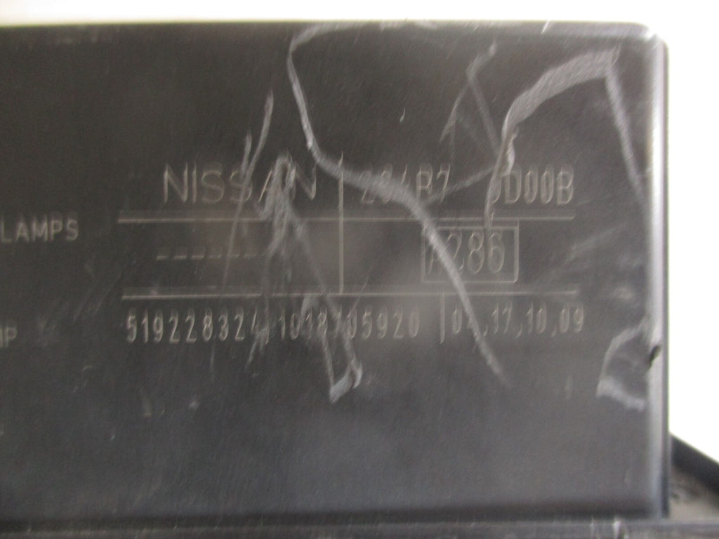 2010 NISSAN QASHQAI J10 1.5 DIESEL UNDER BONNET FUSE RELAY BOX