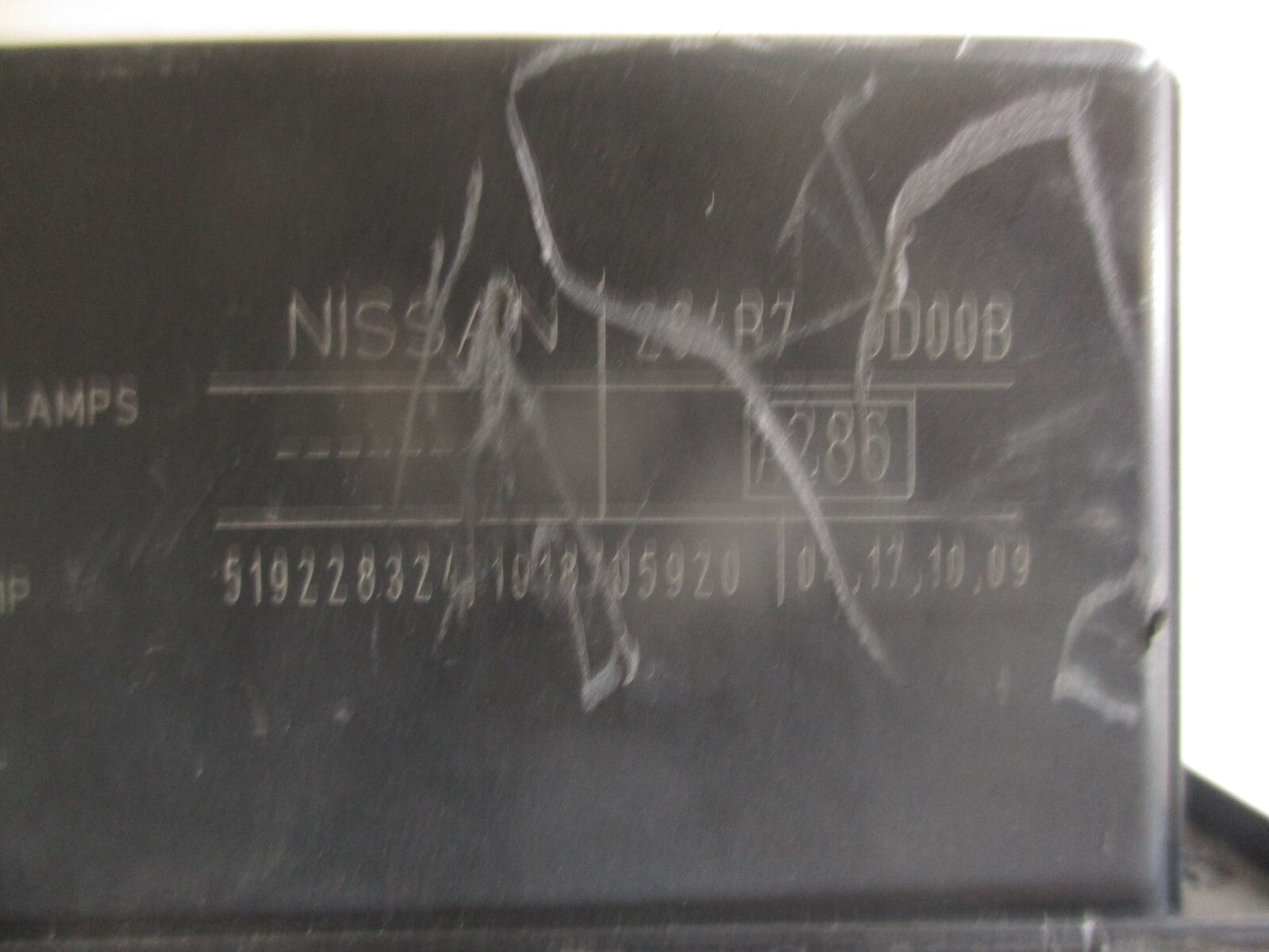 2010 NISSAN QASHQAI J10 1.5 DIESEL UNDER BONNET FUSE RELAY BOX