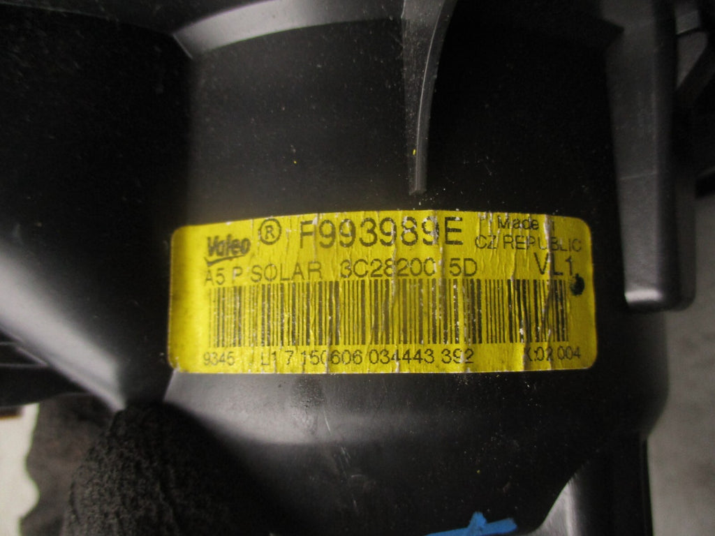 2004 SEAT ALTEA MK 1 AC HEATER BLOWER MOTOR FAN 3C0907521