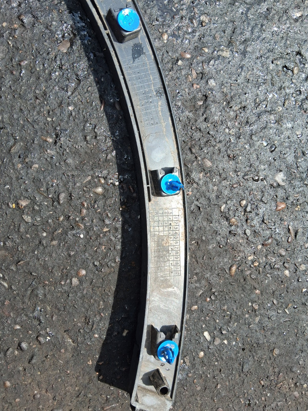 2016 RANGE ROVER EVOQUE L538 OSF DRIVER SIDE FRONT WHEEL ARCH TRIM BJ3216A074AC