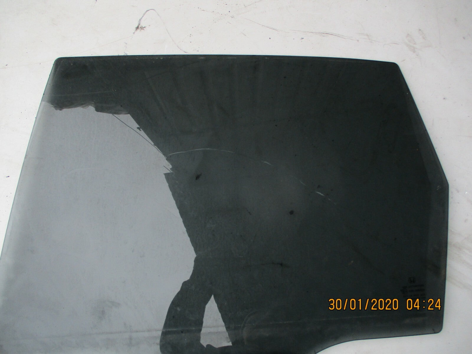 HONDA JAZZ MK3 2015 NSR PASSENGER SIDE REAR TINTED WINDOW DOOR GLASS 43R-006723