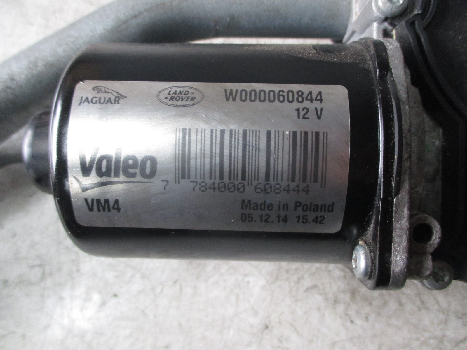 JAGUAR XE X760 2016 FRONT WIPER MOTOR W000060844