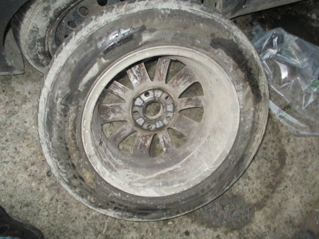VW VOLKSWAGEN GOLF MK6 2011 15 INCH ALLOY WHEEL WITH TYRE 195/65R15 REF 1