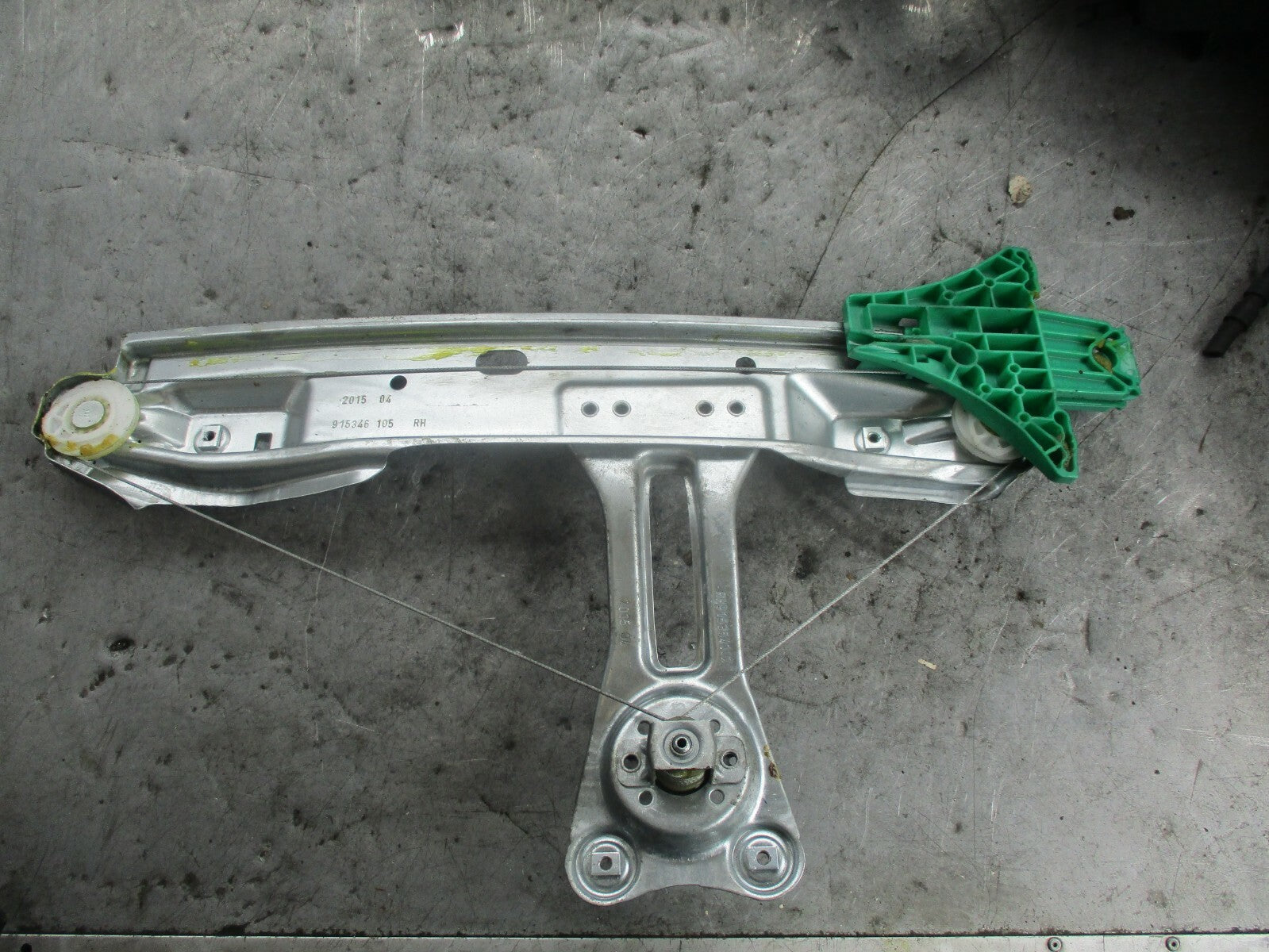 VAUXHALL ASTRA J MK6 OSR DRIVER SIDE REAR WINDOW REGULATOR MANUAL 13260132