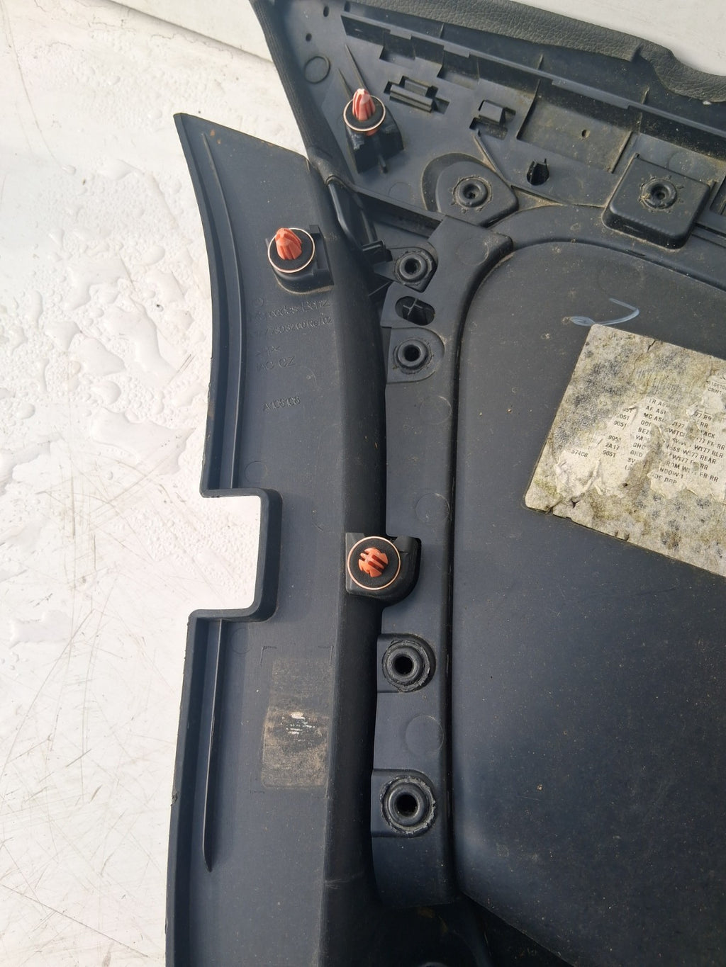 2020 MERCEDES A CLASS W177 OSR OFF DRIVER RIGHT SIDE REAR DOOR CARD A1777302001