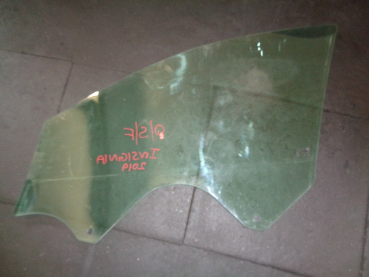 VAUXHALL INSIGNIA 2019 O/S/F DRIVER SIDE FRONT WINDOW GLASS E4 43R000056