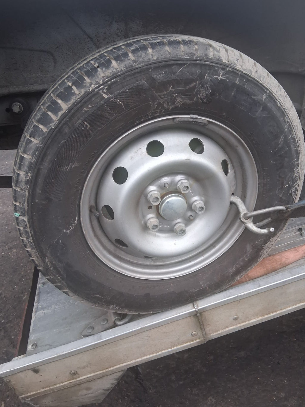 2025 FIAT DUCATO MK3 HIGH ROOF 15 INCH STEEL WHEEL WITH TYRE 215/70R15