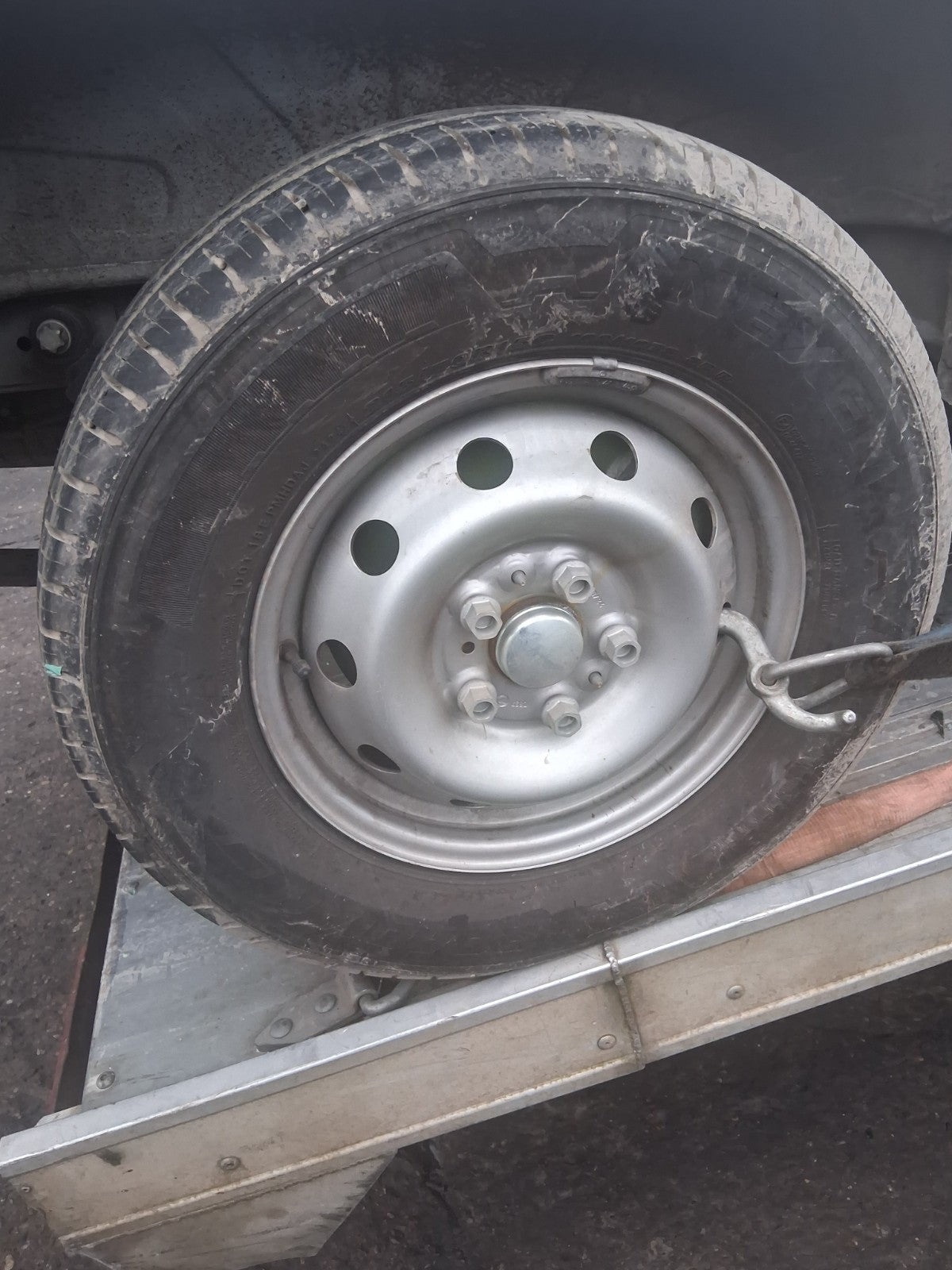 2025 FIAT DUCATO MK3 HIGH ROOF 15 INCH STEEL WHEEL WITH TYRE 215/70R15