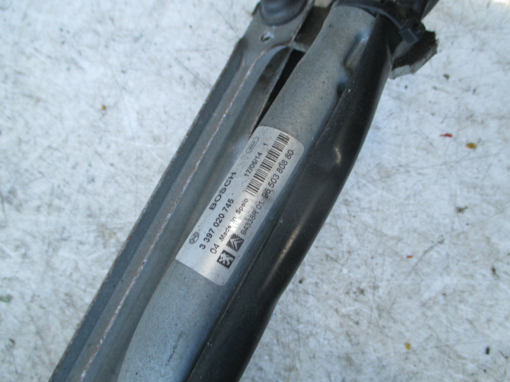 PEUGEOT 207 CC 2008 FRONT WINDSCREEN WIPER MOTOR LINKAGES 9650380880