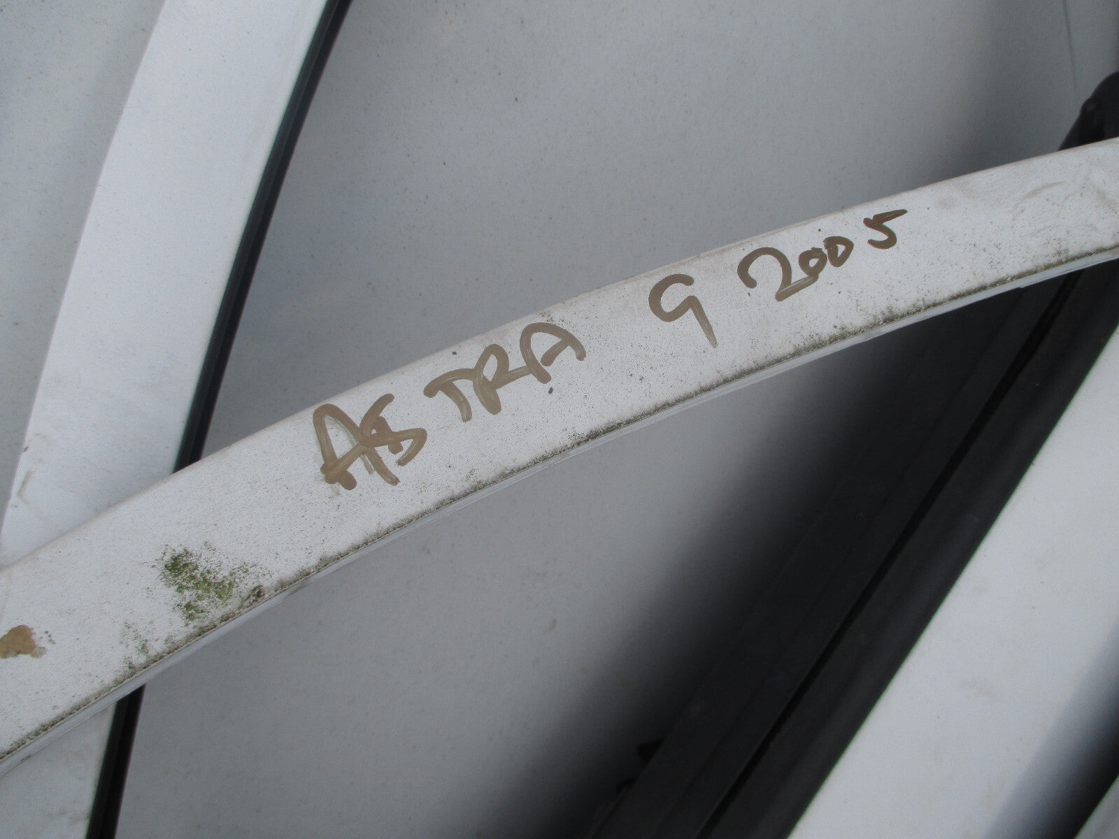 VAUXHALL ASTRA G VAN 2005 OSF DRIVER SIDE FRONT BARE DOOR