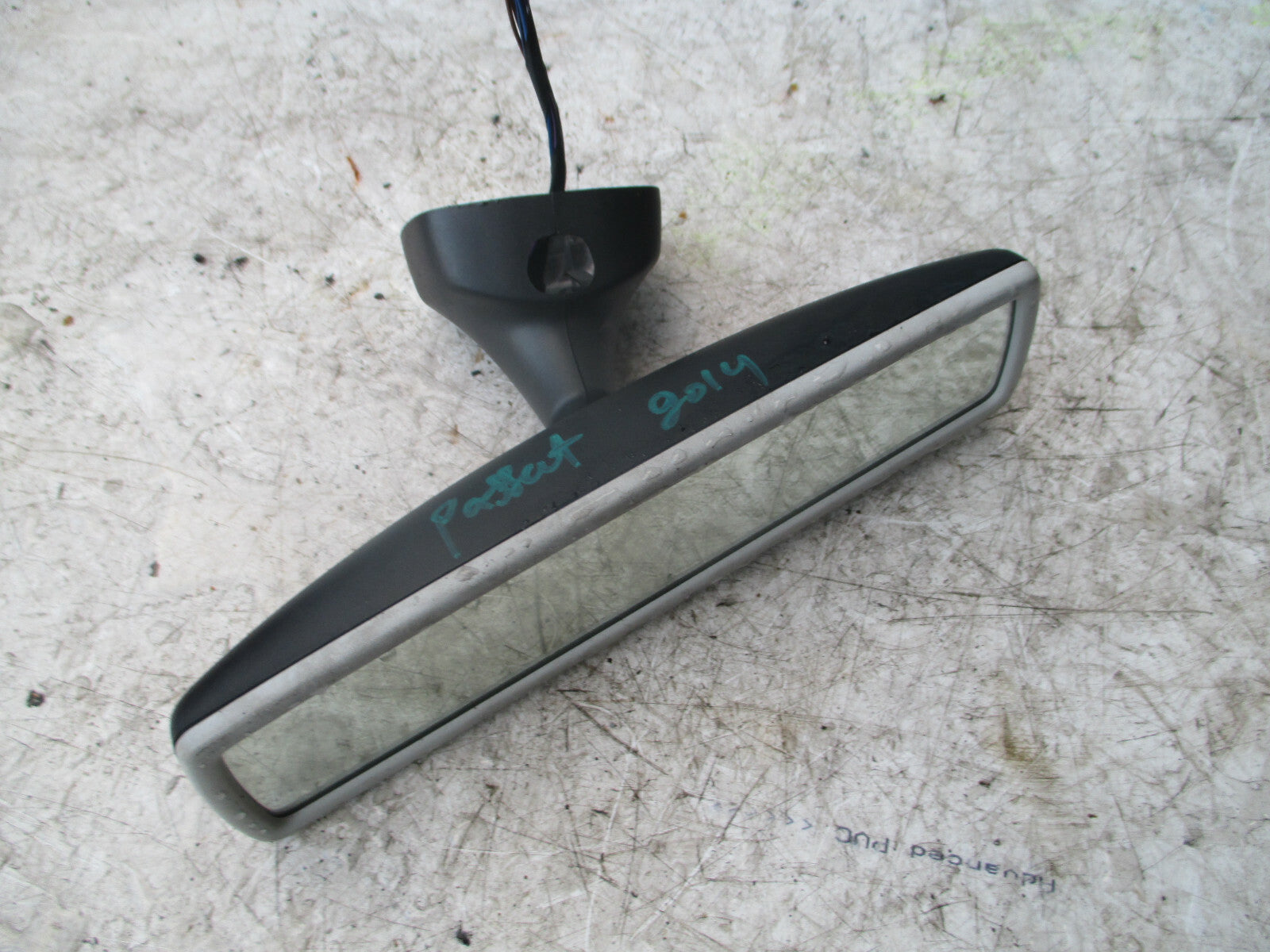 VW VOLKSWAGEN PASSAT 2014 B7 INTERIOR REAR VIEW MIRROR 1K0857511E