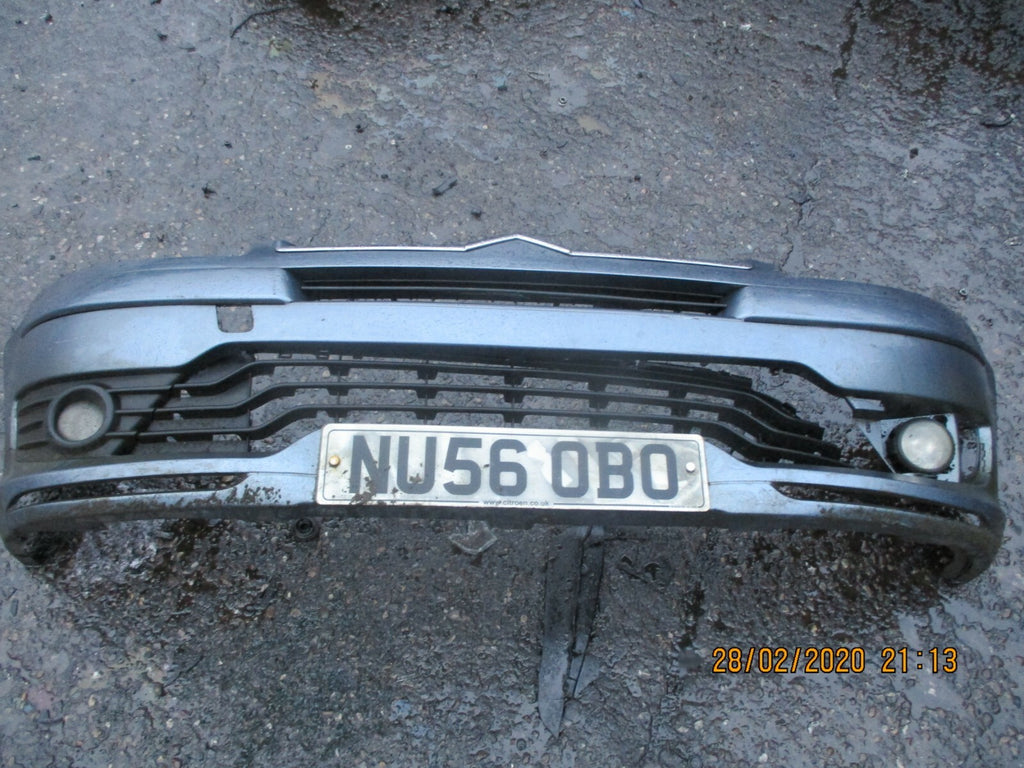 CITROEN C4 2006 MK1 COUPE FRONT BUMPER GREY