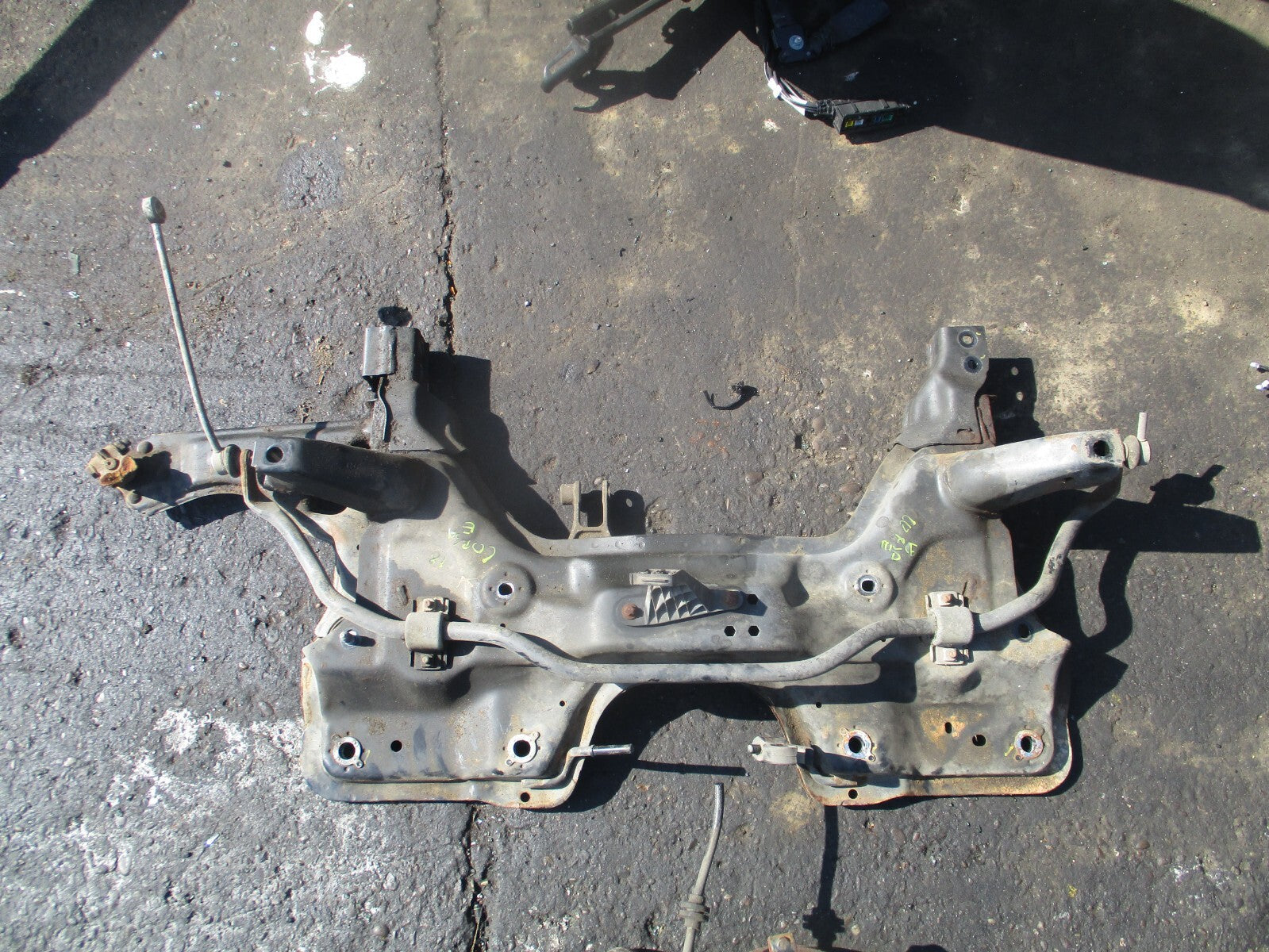 VAUXHALL CORSA E 2018 FRONT SUBFRAME METAL
