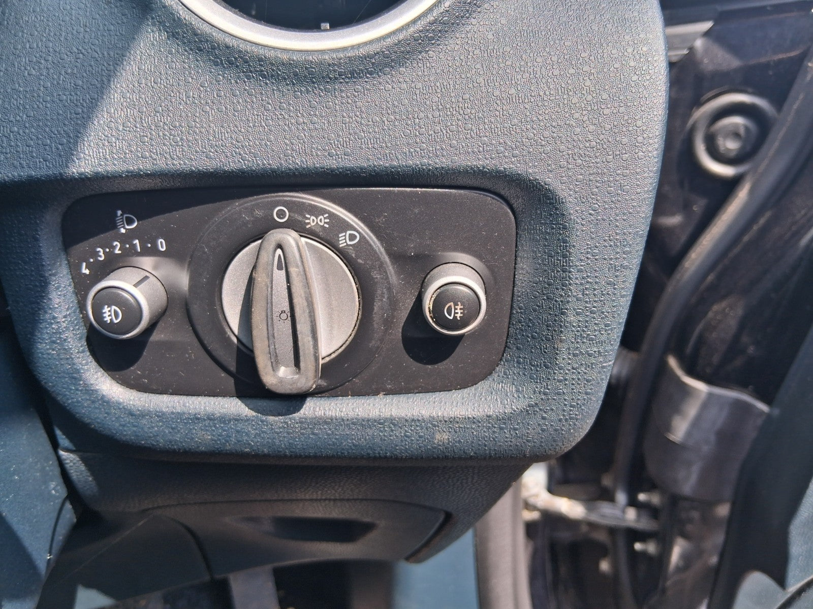 2012 FORD FIESTA MK7 HEADLIGHT ADJUSTER CONTROL SWITCH PANEL