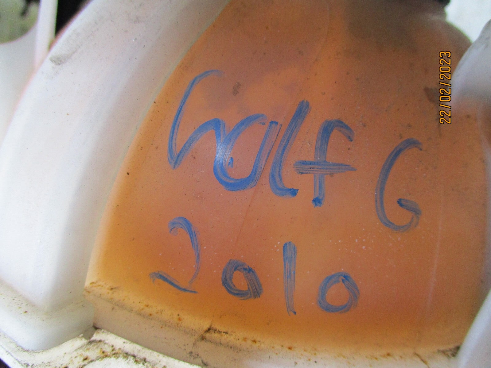 VW VOLKSWAGEN GOLF MK6 2010 COOLANT OVERFLOW HEADER TANK 1K0121407A