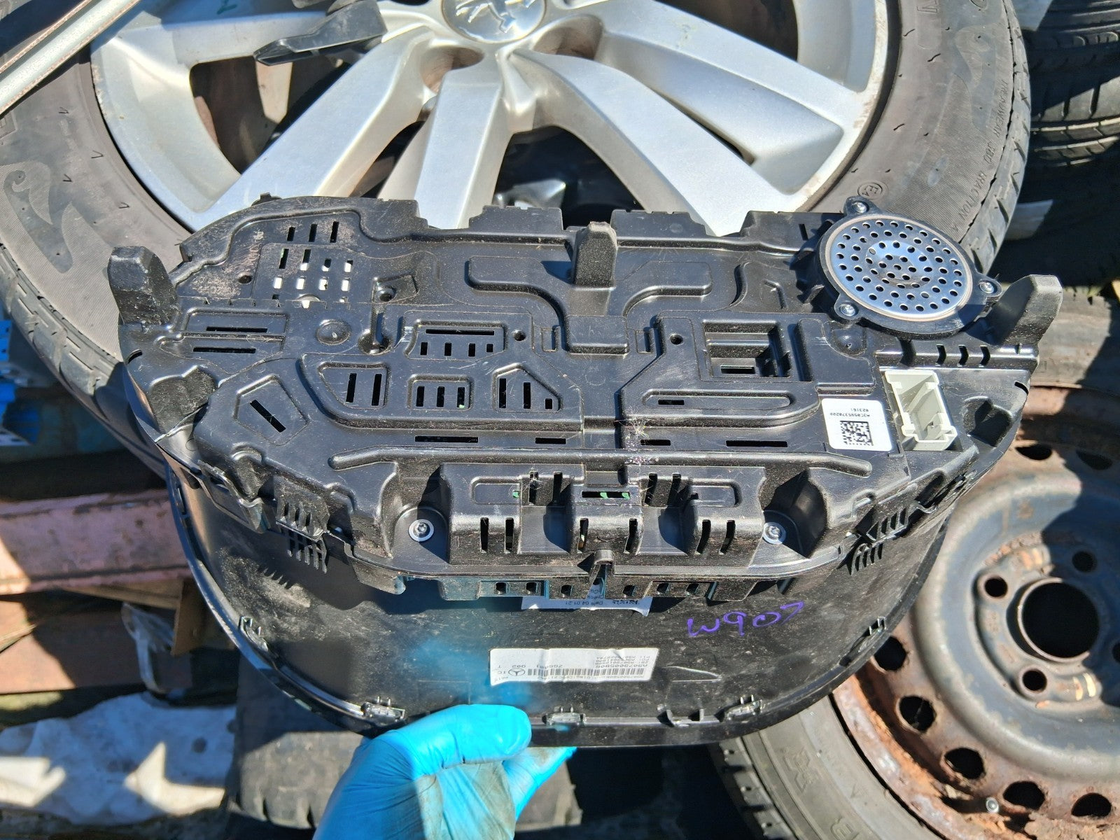 2021 MERCEDES BENZ SPRINTER W907 INSTRUMENT CLUSTER SPEEDOMETER A9079005806